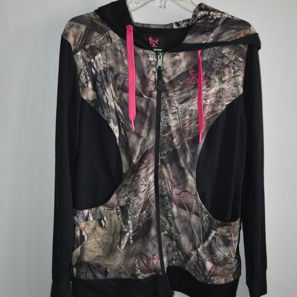 Camo Hooded Zip Up